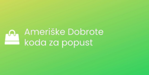 Ameriške Dobrote koda za popust