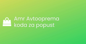 Amr Avtooprema koda za popust