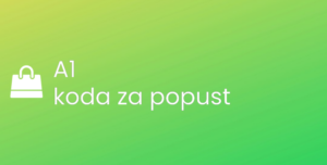 A1 koda za popust