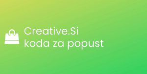 Creative.Si koda za popust